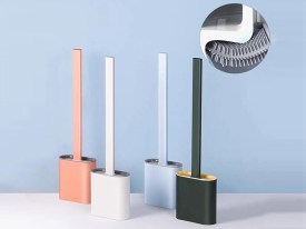 Escobilla inodoro con base rectangular